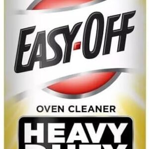 Easy Off Heavy Duty Oven Cleaner, Destroys Tough Burnt on Food and Grease, Lemon Scent, 14.5 oz Can  Health & Household